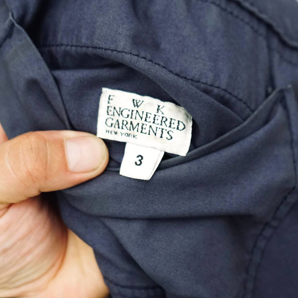 FWK Engineered Garments Reversible Overcoat Jacket Womens 3 - Picture 9 of 10